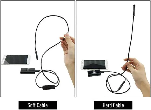 Alt view image 3 of 7 - 3.5M 8MM Lens WiFi Endoscope Detection Camera 30fps  built in battery Adjustable LED lights waterproof IP67