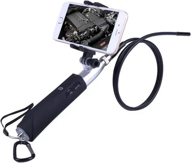 Alt view image 3 of 7 - 5.5mm LED 2MP WiFi Controller Endoscope Camera Handle 8mm 65°View For Ios/Android