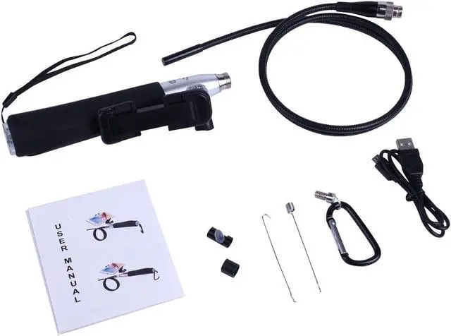 Alt view image 7 of 7 - LED 2MP WiFi Controller Endoscope Camera Handle 8mm 65°View For Ios/Android
