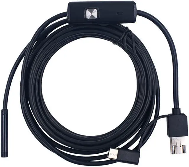 Alt view image 4 of 7 - 3 in 1 USB Android/type-c Endoscope 5.5MM Lens Inspection Camera Waterproof IP67