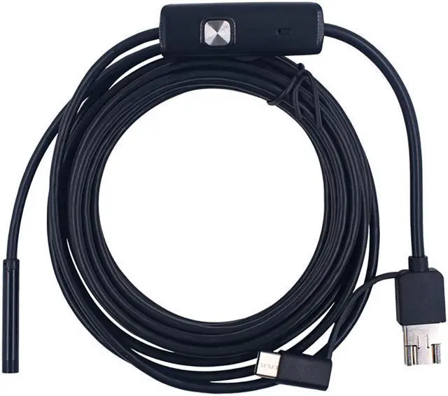 Alt view image 4 of 7 - 6 LED 3IN1 7mm Inspection Borescope Tube for Android Endoscope Waterproof IP67