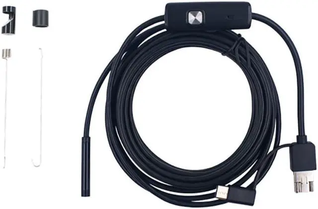 Alt view image 2 of 7 - 3 in 1 USB  Endoscope 8MM Lens Inspection Camera WaterproofIP67 for Android/type-c
