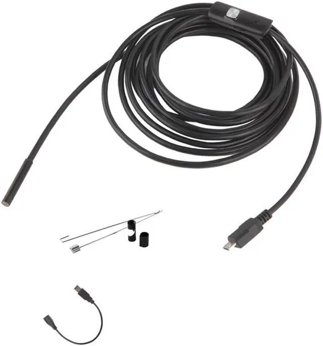 Alt view image 7 of 7 - 5.5mm Android Endoscope Waterproof IP67  Snake Borescope USB Inspection Camera 5M