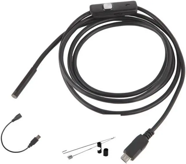 Alt view image 6 of 7 - Android 7mm lens  30fps Snake Borescope 6LED Waterproof IP67 Inspection Camera