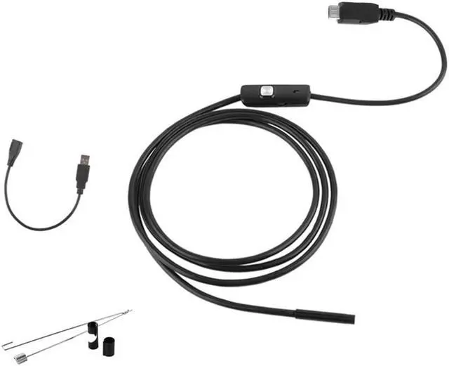 Alt view image 3 of 7 - 8mm Android Endoscope Waterproof IP67 Snake Borescope USB Inspection Camera