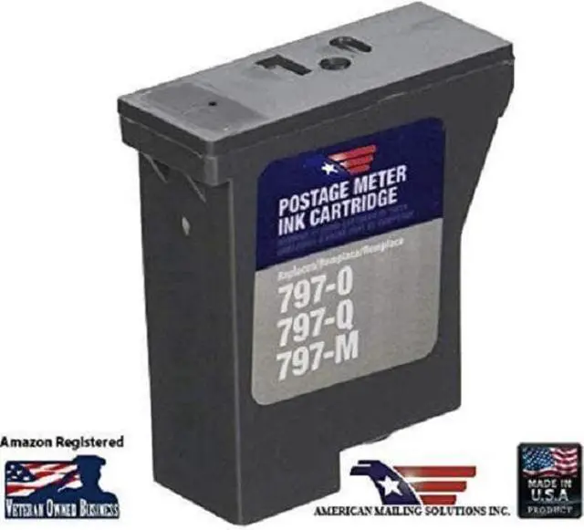 Main image of PB 797-M and 797-0 Red Ink Cartridge Replacement for PB K7MO, Mailstation2