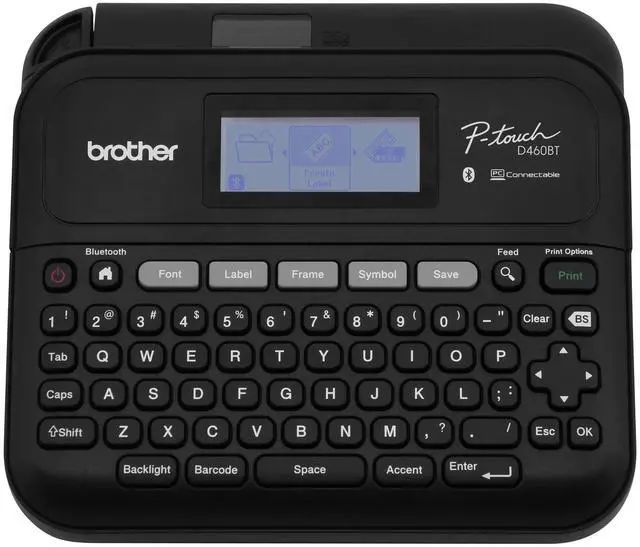 Alt view image 18 of 18 - Brother® P-touch PT-D460BT Business Expert Connected Label Maker with Bluetooth® - 16 Fonts - Tape