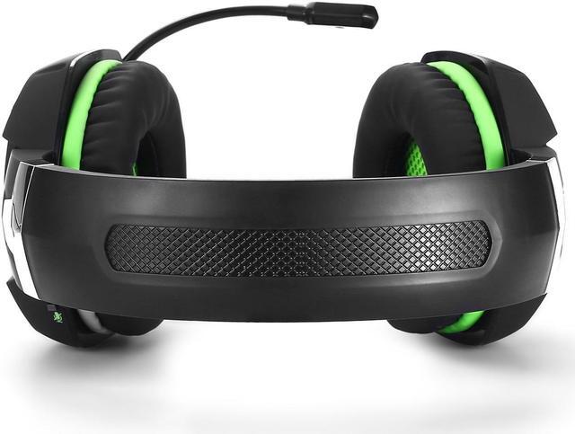 Alt view image 6 of 7 - KOTION EACH G1000 Gaming Headset Headphones Earphones 3.5mm Stereo Headband with Mic Noise Isolation Over-ear Breathing LED Light for Laptop PC Computer Game
