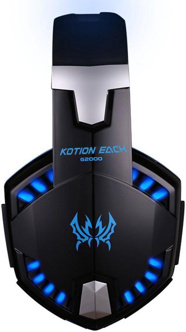 KOTTON EACH G2000 Gaming Headset Earphone 3.5mm jack with LED