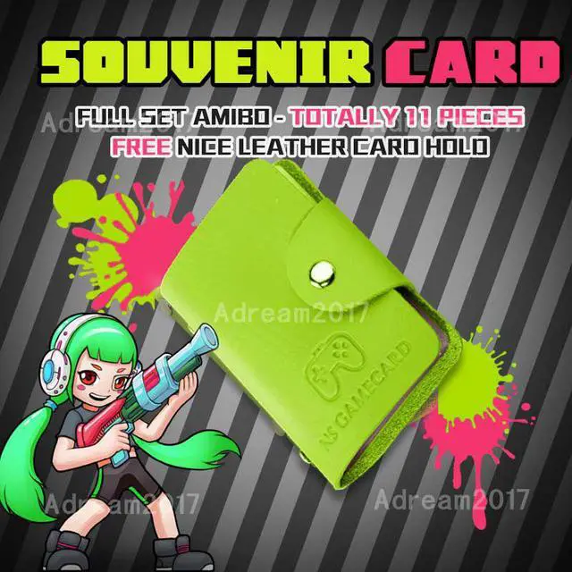Alt view image 5 of 5 - Splatoon 2 Full Set Customized AMIIBO NFC TAG Cards 11pcs/pack for NS Switch WII U New3ds
