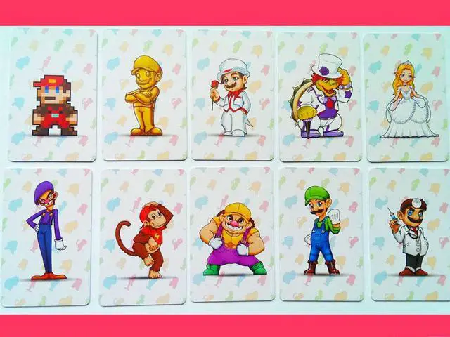 Alt view image 6 of 7 - New 10PCS Super Mario Odyssey Amiibo NFC TAG Cards for NS Switch WII U