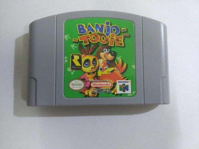 banjo tooie n64 cartridge