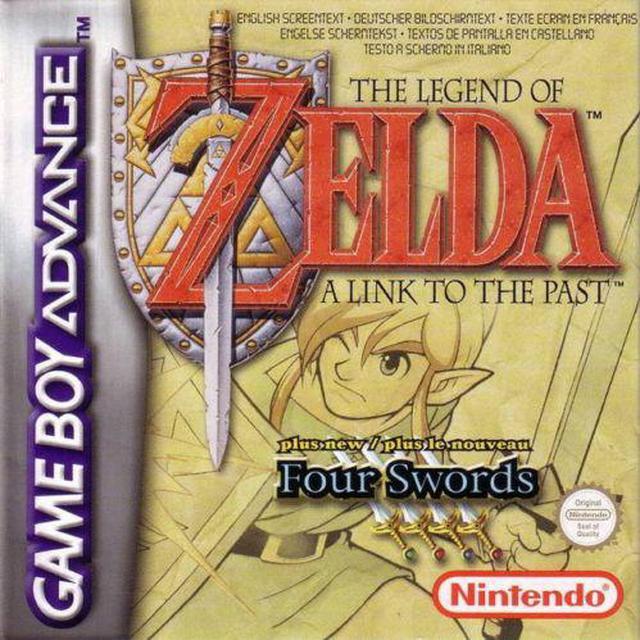 The Legend of Zelda A Link To The Past Four Swords Game Boy