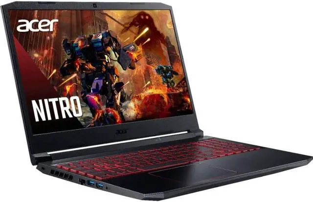 Alt view image 2 of 11 - Acer Nitro 5 15.6 inch Full HD Laptop, 8GB, 512GB SSD, Windows 10 Home - Black
