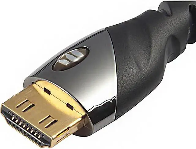 Alt view image 2 of 2 - Monster Cable 140811-00 5 ft. Black ULTRA HIGH SPEED HDMI