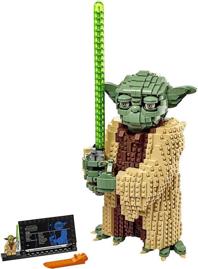Alt view image 11 of 12 - LEGO Star Wars 75255 Yoda Building Model and Collectible Minifigure, 1771 Pieces
