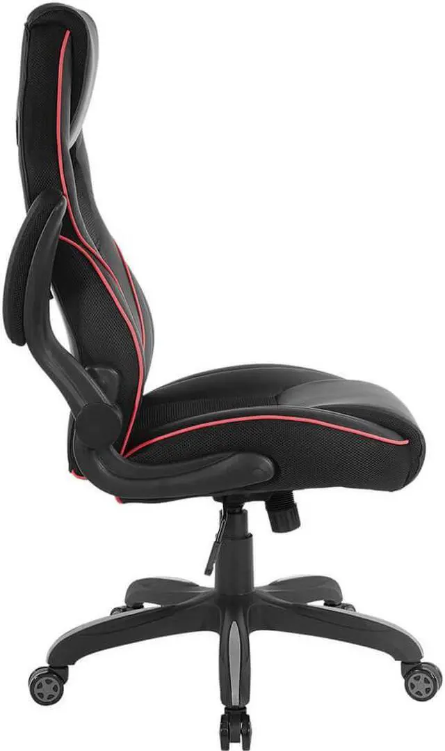Alt view image 8 of 9 - OSP Home Furnishings Xeno Gaming Chair in Faux Leather
