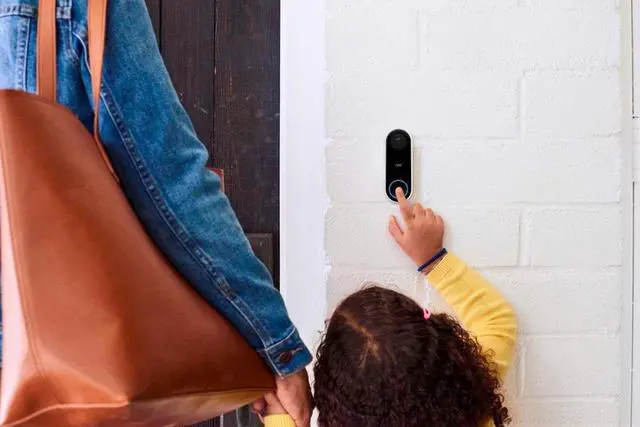 Alt view image 6 of 8 - Nest Hello Doorbell, Full HD with 3MP (2K) color sensor, 8x digital zoom Smart Wired Doorbell