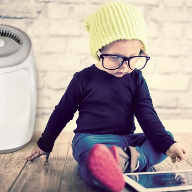 Alt view image 7 of 11 - Vornadobaby Purio Nursery Air Purifier