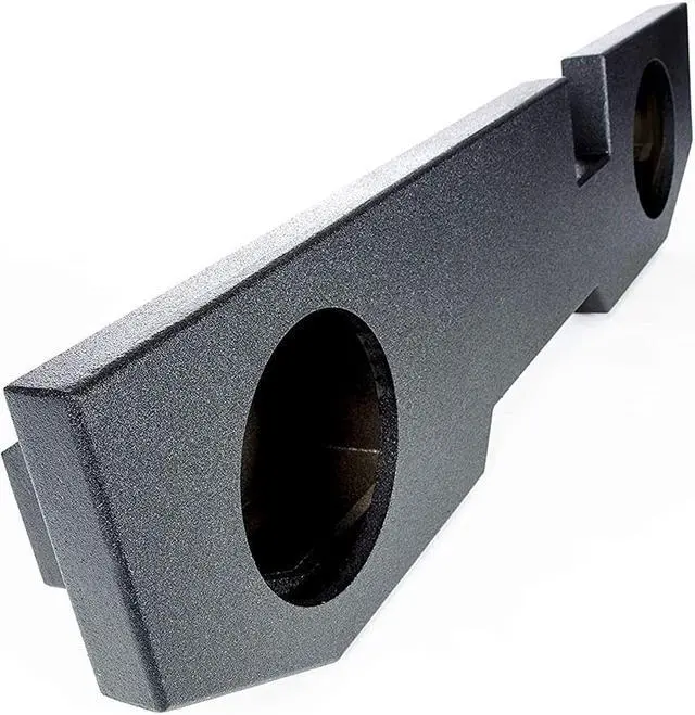 Alt view image 2 of 4 - Atrend 10 inch Dual Sealed Subwoofer Enclosure for 2002 and up Dodge Ram Quad Cab Trucks