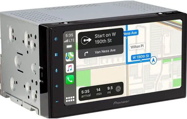 Alt view image 2 of 14 - Pioneer 6.8 inch Digital Media Receiver With Apple Carplay and Android Auto