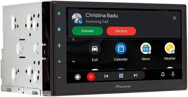 Alt view image 3 of 14 - Pioneer 6.8 inch Digital Media Receiver With Apple Carplay and Android Auto