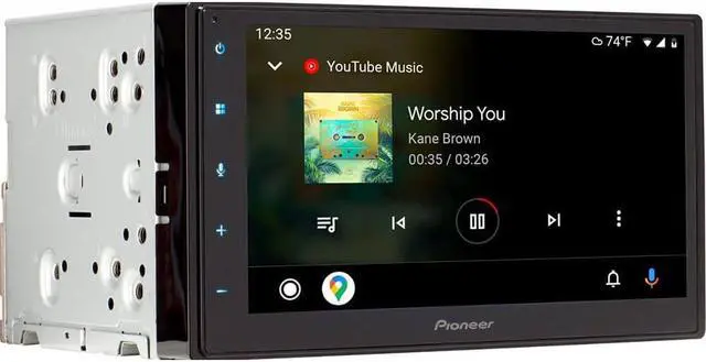 Alt view image 6 of 14 - Pioneer 6.8 inch Digital Media Receiver With Apple Carplay and Android Auto