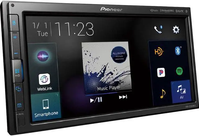 Alt view image 3 of 6 - Pioneer 6.8 inch Multimedia Digital Media Reciever