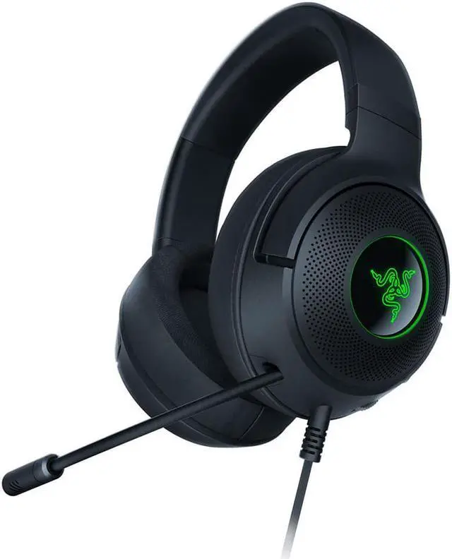 Alt view image 4 of 7 - Razer Kraken V3 X Wired USB Gaming Headset - Black
