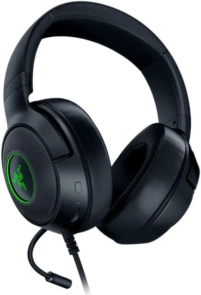 Alt view image 3 of 7 - Razer Kraken V3 X Wired USB Gaming Headset - Black