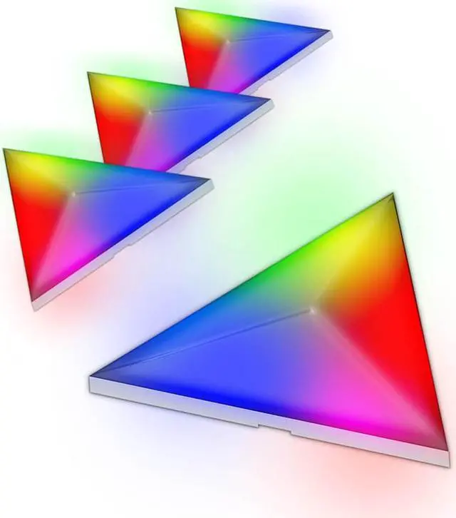 Main image of Monster PRISM  Smart Modular 3D LED Art Panels, 4 Panel Starter Kit