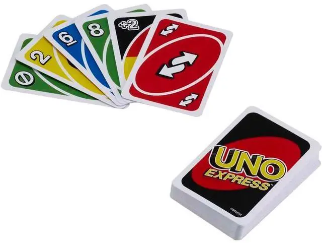 Alt view image 2 of 5 - Mattel UNO Express Card Game