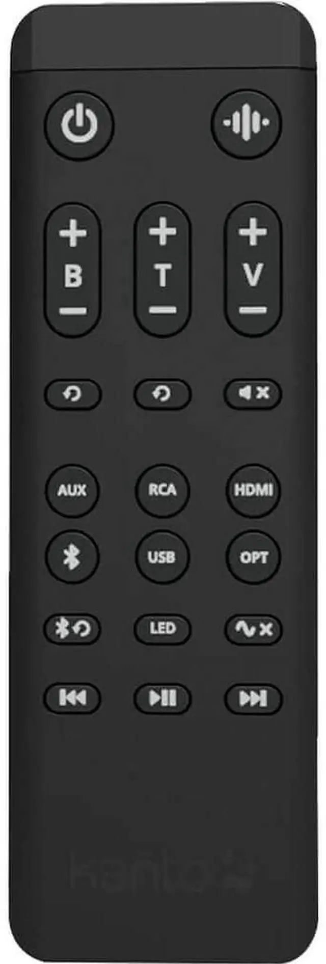 Alt view image 4 of 12 - Kanto RENMB Bluetooth Powered Bookshelf Speakers - Matte Black (Pair)