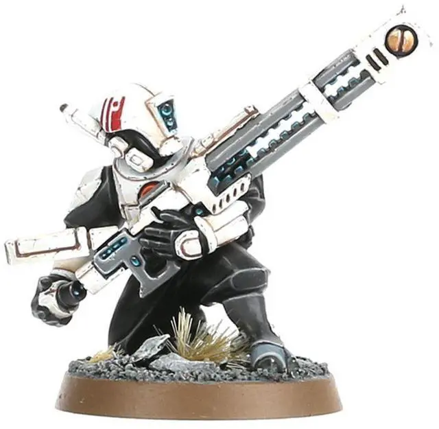 Alt view image 3 of 7 - Warhammer 40K Tau Empire Combat Patrol  25 Multipart Plastic Miniatures Army Set