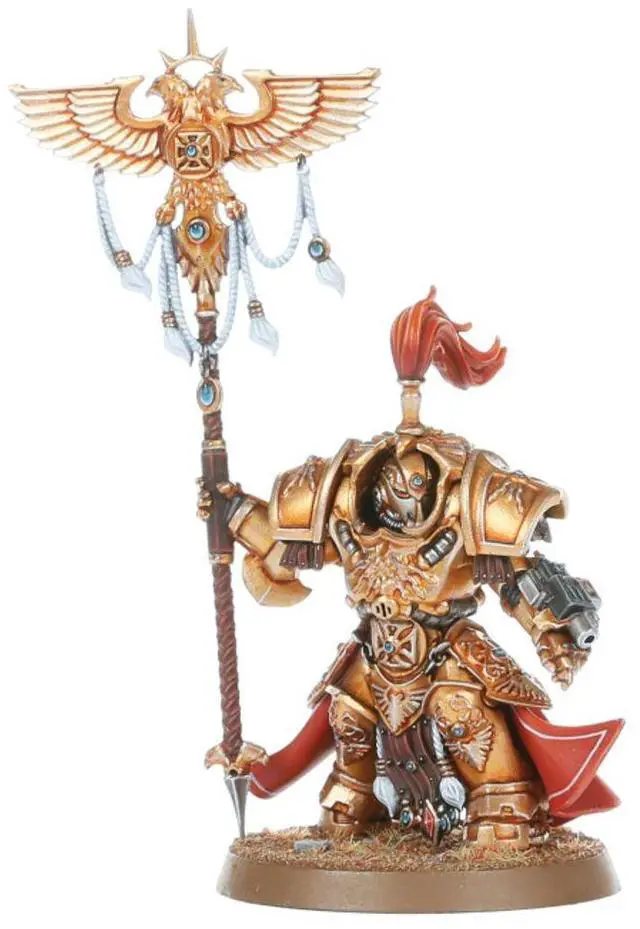 Alt view image 4 of 7 - Warhammer 40K Adeptus Custodes Combat Patrol  14 Multipart Plastic Miniatures Army Set