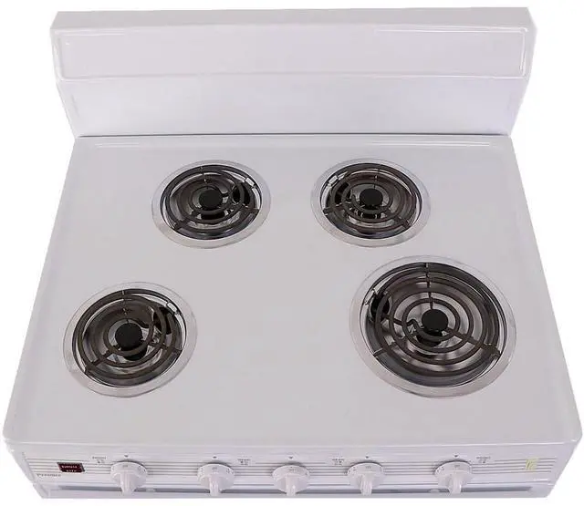 Alt view image 3 of 3 - Premier EFK290OP 3.9 Cu. Ft. White Freestanding Range