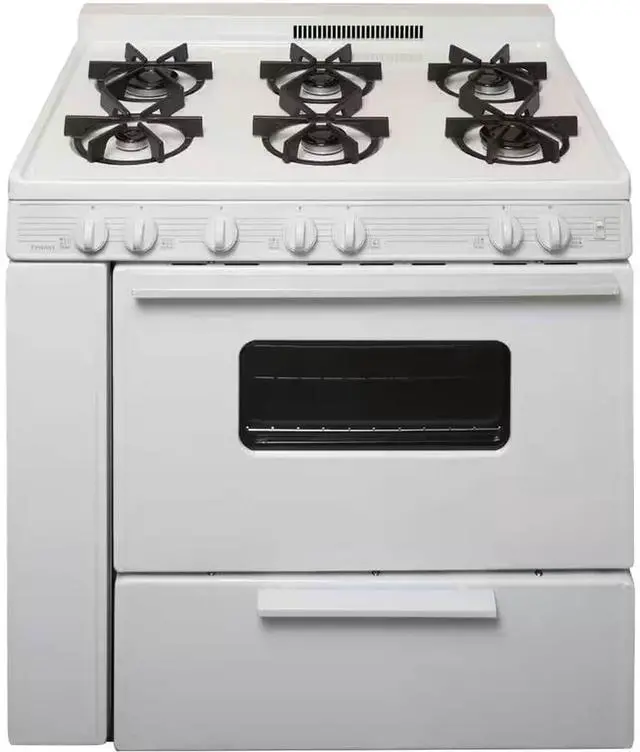 Main image of Premier STK2X0OP 3.91 Cu. Ft. White Freestanding Gas Range