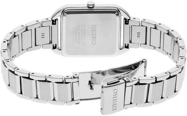 Alt view image 4 of 4 - Seiko Essentials Collection Quartz Watch  26mm Stainless Steel Silver Case, 50M Water Resistant