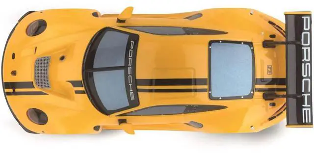 Alt view image 4 of 5 - Carrera 50051001 Porsche 911 GT3 R RC Toy Car - Speed Yellow