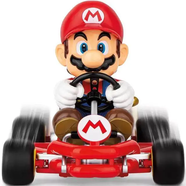 Alt view image 3 of 6 - Carrera 370200989 2.4G Hz Mario Kart Pipe Kart RC Car - Mario