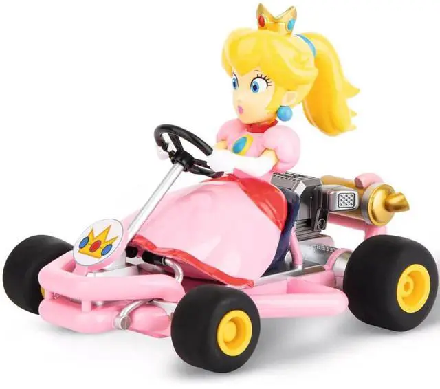 Alt view image 2 of 5 - Carrera 370200986P 2.4 GHz Mario Kart Pipe Kart RC Car - Peach