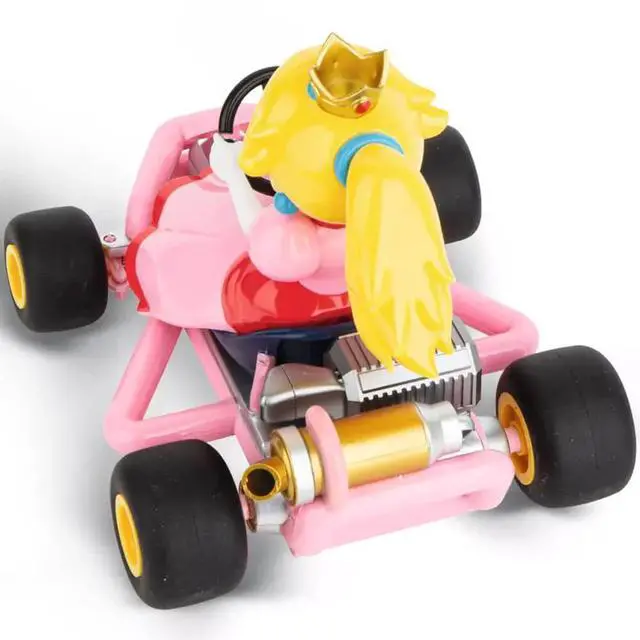 Alt view image 3 of 5 - Carrera 370200986P 2.4 GHz Mario Kart Pipe Kart RC Car - Peach