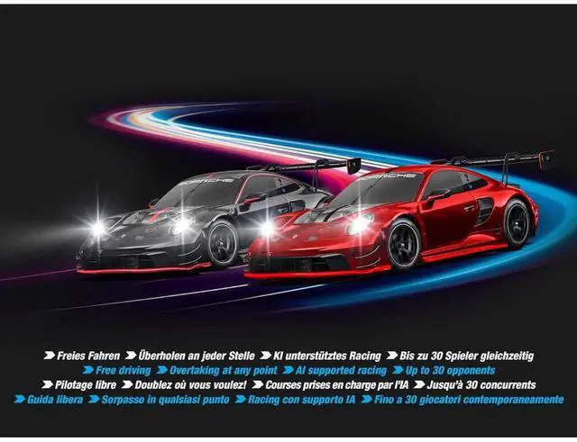 Alt view image 7 of 7 - Carrera 50050002US HYBRID Highway Challenge Race Track Set