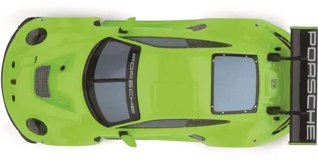 Alt view image 4 of 6 - Carrera 50051002 Porsche 911 GT3 R RC Toy Car - Acid Green
