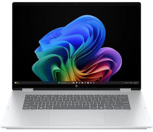 Main image of HP 16AU0265NR 16 inch OmniBook 7 Flip 2-in-1 Touchscreen Laptop - Intel Core Ultra 5 226V - 16GB/512GB - Silver