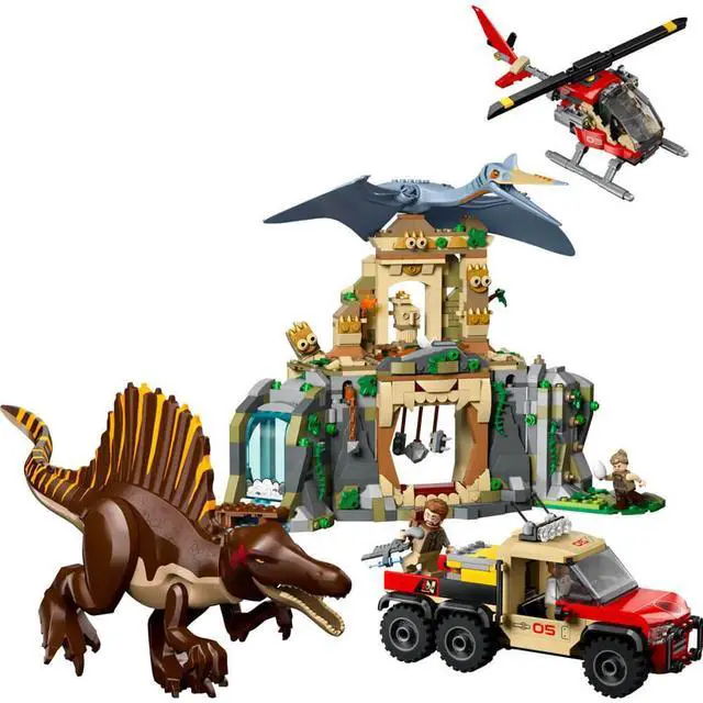 Main image of LEGO 76976 Jurassic World Spinosaurus and Quetzalcoatlus Air Mission