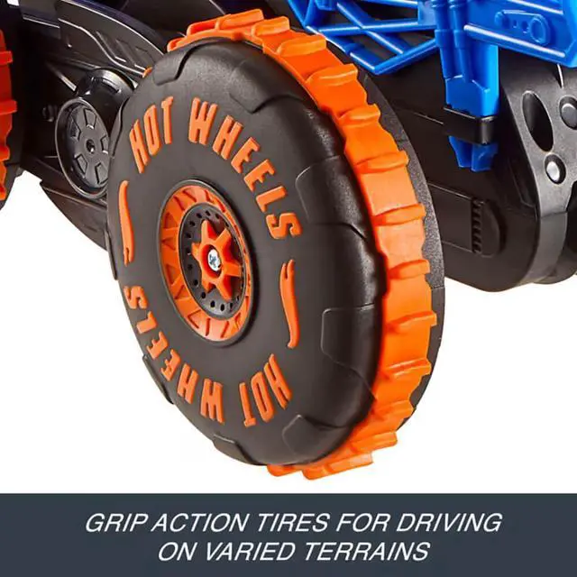 Alt view image 4 of 5 - Mattel JFR39 Hot Wheels Monster Truck Tiger Shark Climber RC Vehicle