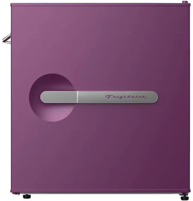 Main image of Frigidaire EFR197PLUM 1.6 Cu. Ft. Plum Retro Compact Refrigerator with Side Bottle Opener