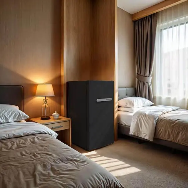 Alt view image 2 of 7 - Frigidaire EFR397BLACK 3.2 Cu. Ft. Black Retro Compact Refrigerator with Side Bottle Opener