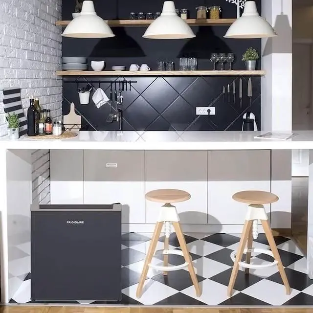 Alt view image 2 of 7 - Frigidaire EFR190SLATE 1.6 Cu. Ft. Slate Compact Refrigerator